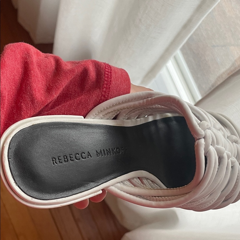 Rebecca Minkoff Calanthe Strappy Sandals White - Picture 8 of 8